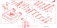 GEREEDSCHAP voor Honda GL 1500 GOLD WING SE 1997
