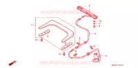 HOGE BEVESTIGING REMLICHT voor Honda GL 1500 GOLD WING SE 1997