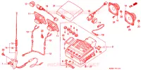RADIO voor Honda GL 1500 GOLD WING SE 1997