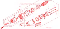 STARTMOTOR voor Honda GL 1500 GOLD WING SE 1997