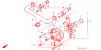 WATERPOMP voor Honda GL 1500 GOLD WING SE 1997