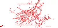 FRAME CHASSIS voor Honda GL 1500 GOLD WING SE 1996