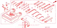 GEREEDSCHAP voor Honda GL 1500 GOLD WING SE 1996