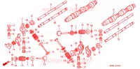 NOKKENAS/KLEP voor Honda GL 1500 GOLD WING SE 1996