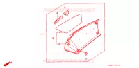 RECHTER PANEEL voor Honda GL 1500 GOLD WING SE 1996