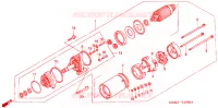 STARTMOTOR voor Honda GL 1500 GOLD WING SE 1996