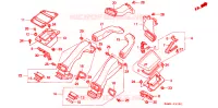 LUCHTKANAAL voor Honda GL 1500 GOLD WING SE 1997
