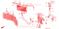 RADIATOR voor Honda GL 1500 GOLD WING SE 1997