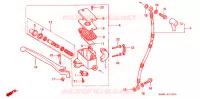REMPOMP VOOR voor Honda GL 1500 GOLD WING SE 1997