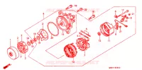 ALTERNATORE voor Honda GL 1500 GOLD WING INTERSTATE 1991