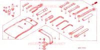 GEREEDSCHAP voor Honda GL 1500 GOLD WING INTERSTATE 1991