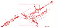 ZWAAI ARM/PROPELLERAS voor Honda GL 1500 GOLD WING INTERSTATE 1991
