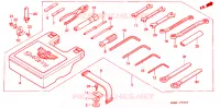 GEREEDSCHAP voor Honda GL 1500 GOLD WING SE 1998