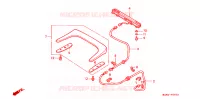 HOGE BEVESTIGING REMLICHT voor Honda GL 1500 GOLD WING SE 1998