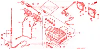 RADIO voor Honda GL 1500 GOLD WING SE 1998