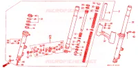 VOOR VORK voor Honda GL 1500 GOLD WING SE 1993