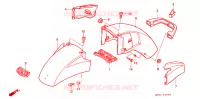 VOORSPATBORD voor Honda GL 1500 GOLD WING SE 1993