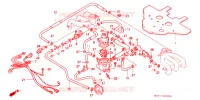 WATERSLANG/THERMOSTAAT voor Honda GL 1500 GOLD WING SE 1993