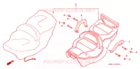ZADEL voor Honda GL 1500 GOLD WING SE 1993