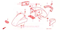 VOORSPATBORD voor Honda GL 1500 GOLD WING SE 1994