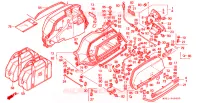 ZADELTAS voor Honda GL 1500 GOLD WING SE 1994