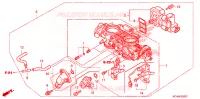 GASKLEP HUIS voor Honda GL 1800 GOLD WING ABS NAVI 2006