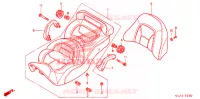 ZADEL voor Honda GL 1800 GOLD WING ABS NAVI 2006