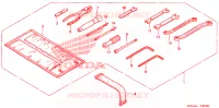 GEREEDSCHAP voor Honda GL 1800 GOLD WING ABS NAVI 2009