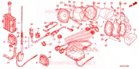 AUDIO UNIT voor Honda GL 1800 GOLD WING ABS NAVI AIR BAG 2009