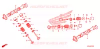 NOKKENAS/KLEP voor Honda GL 1800 GOLD WING ABS NAVI AIR BAG 2009