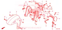 VOORSPATBORD voor Honda GL 1800 GOLD WING ABS NAVI AIR BAG 2009