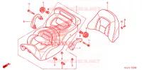 ZADEL voor Honda GL 1800 GOLD WING ABS NAVI 2010