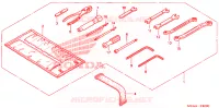 GEREEDSCHAP voor Honda GL 1800 GOLD WING ABS NAVI AIR BAG 2010