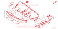 ACHTER COMBINATIE LICHT voor Honda F6B 1800 GOLD WING 2014