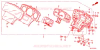COMBINATIEMETER voor Honda F6B 1800 GOLD WING 2014