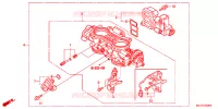 GASKLEP HUIS voor Honda F6B 1800 GOLD WING 2014