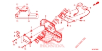 Gps antenne ondersteuning voor Honda GL 1800 GOLD WING NAVI 2012
