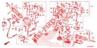 HENDEL SCHAKELAAR voor Honda GL 1800 GOLD WING ABS NAVI 2012