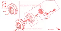 ALTERNATORE voor Honda LEAD 50 BLUE 1993