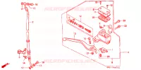 REMPOMP VOOR voor Honda LEAD 50 BLUE 1993