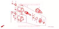 STARTMOTOR voor Honda SY 50 PAL 1991