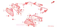 ACHTERLICHT voor Honda FOURTRAX 650 RINCON 2005