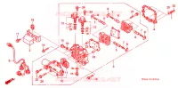 HOOFDKLEP BEHUIZING voor Honda FOURTRAX 650 RINCON 2005