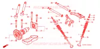 NOKKENAS/KLEP voor Honda FOURTRAX 650 RINCON 2005