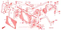 RADIATOR voor Honda FOURTRAX 650 RINCON 2005