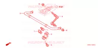 STABILISATOR voor Honda FOURTRAX 650 RINCON 2005