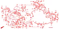 VOORSPATBORD voor Honda FOURTRAX 650 RINCON 2005