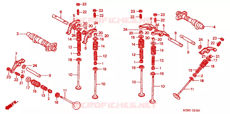 NOKKENAS Honda MOTO 600 SHADOW 2003  VT600CD3