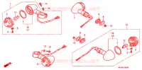 KNIPPERLICHT voor Honda SHADOW VT 750 SPIRIT D 2001
