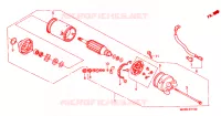 STARTMOTOR voor Honda SHADOW VT 750 SPIRIT D 2001
